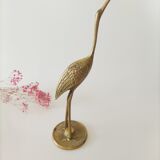 Heron brass statuette