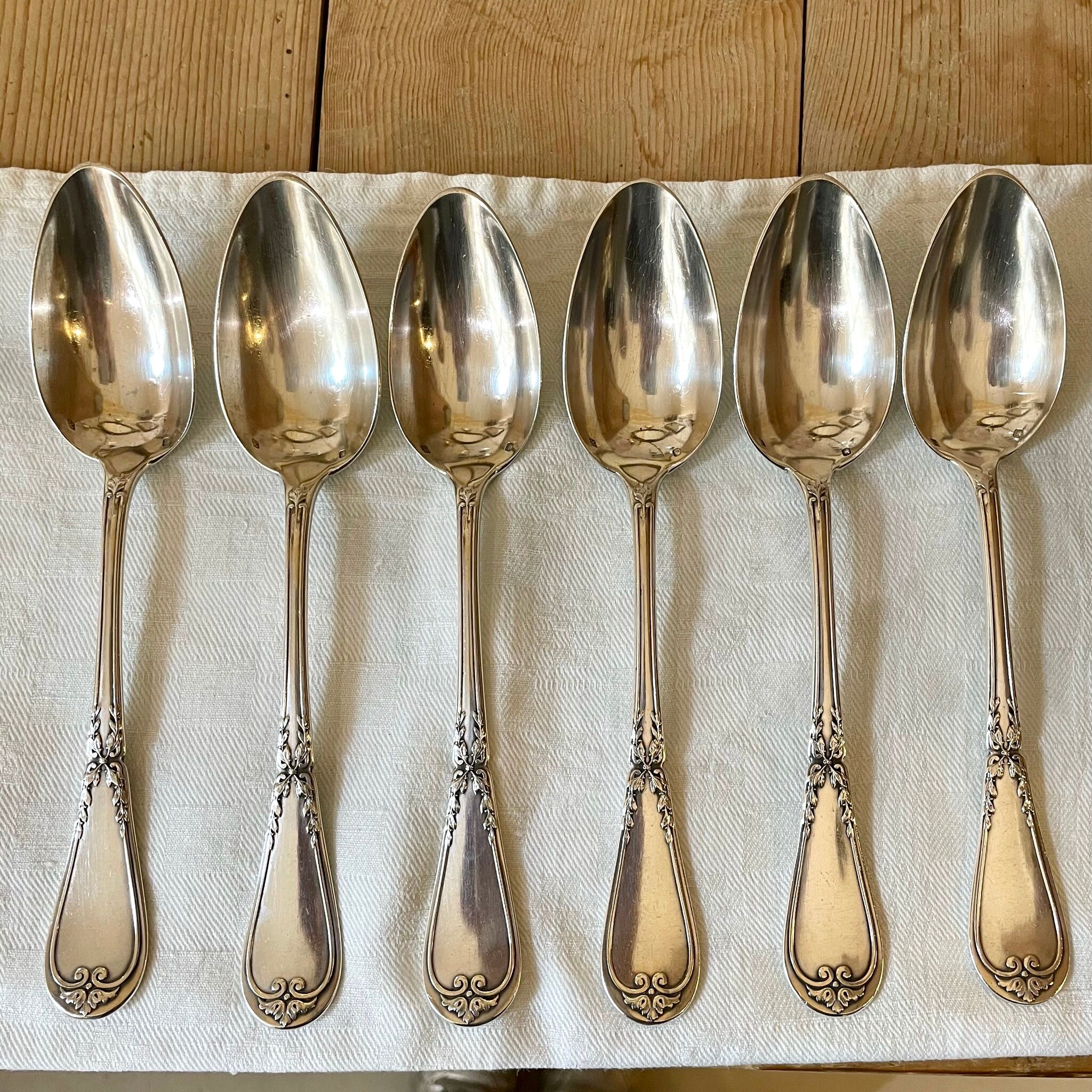 Set 12 cutlery sterling silver