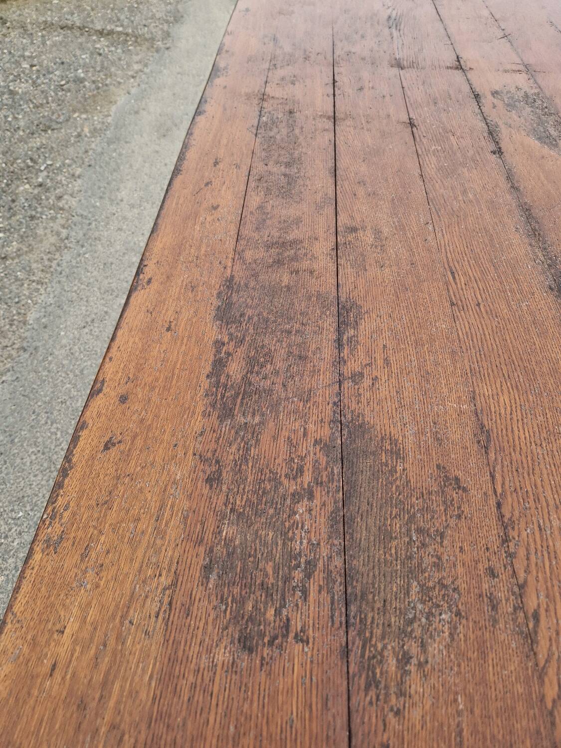 Solid farm table 1m70