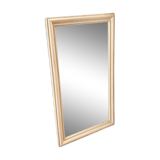 Miroir Louis Philippe en bois et stuc patiné XIX siècle