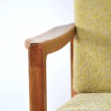 Fauteuils BZ jaune chiné