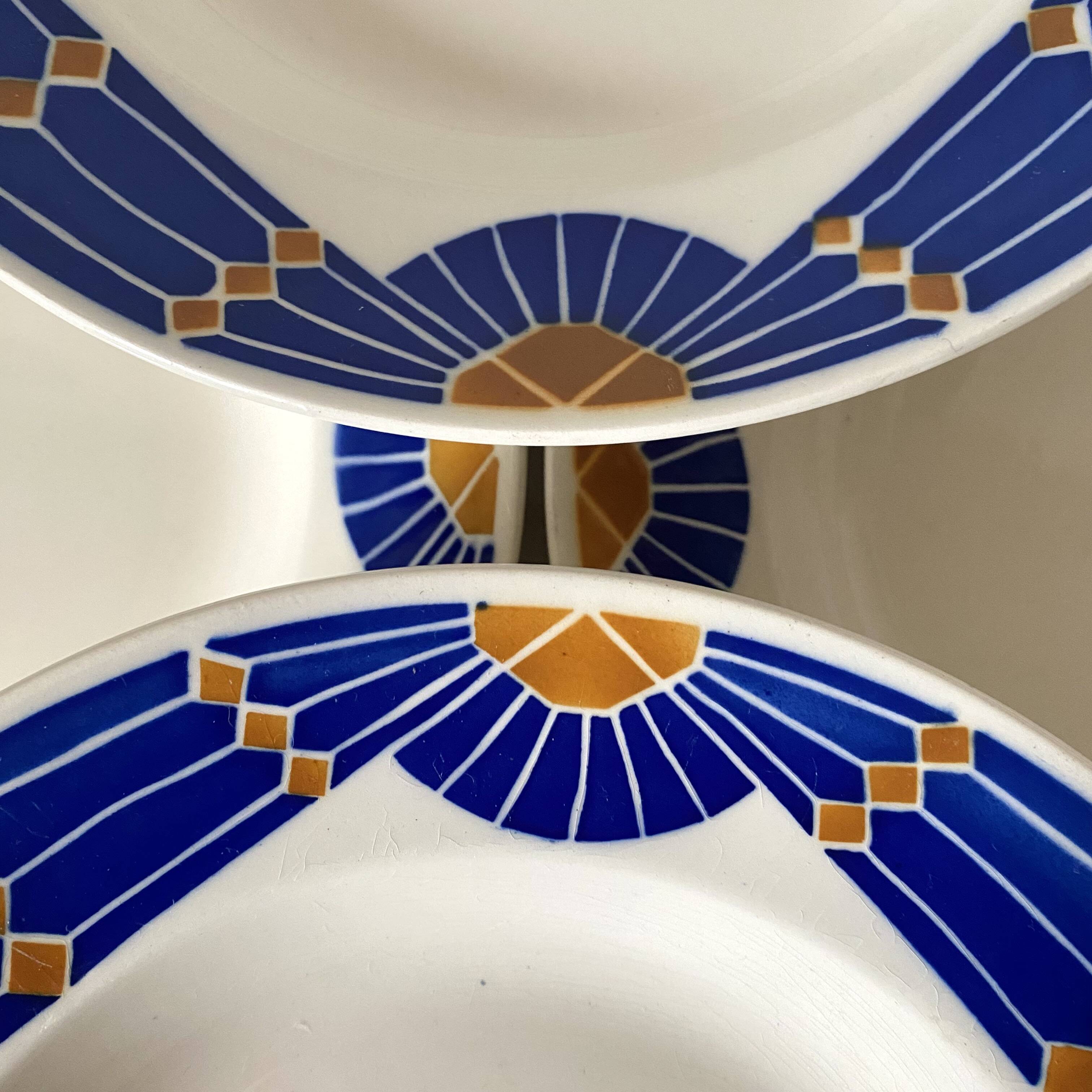 Deep plates Badonviller Saint Gabrielle 1900