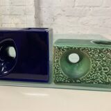 Trio of vintage ceramic vases