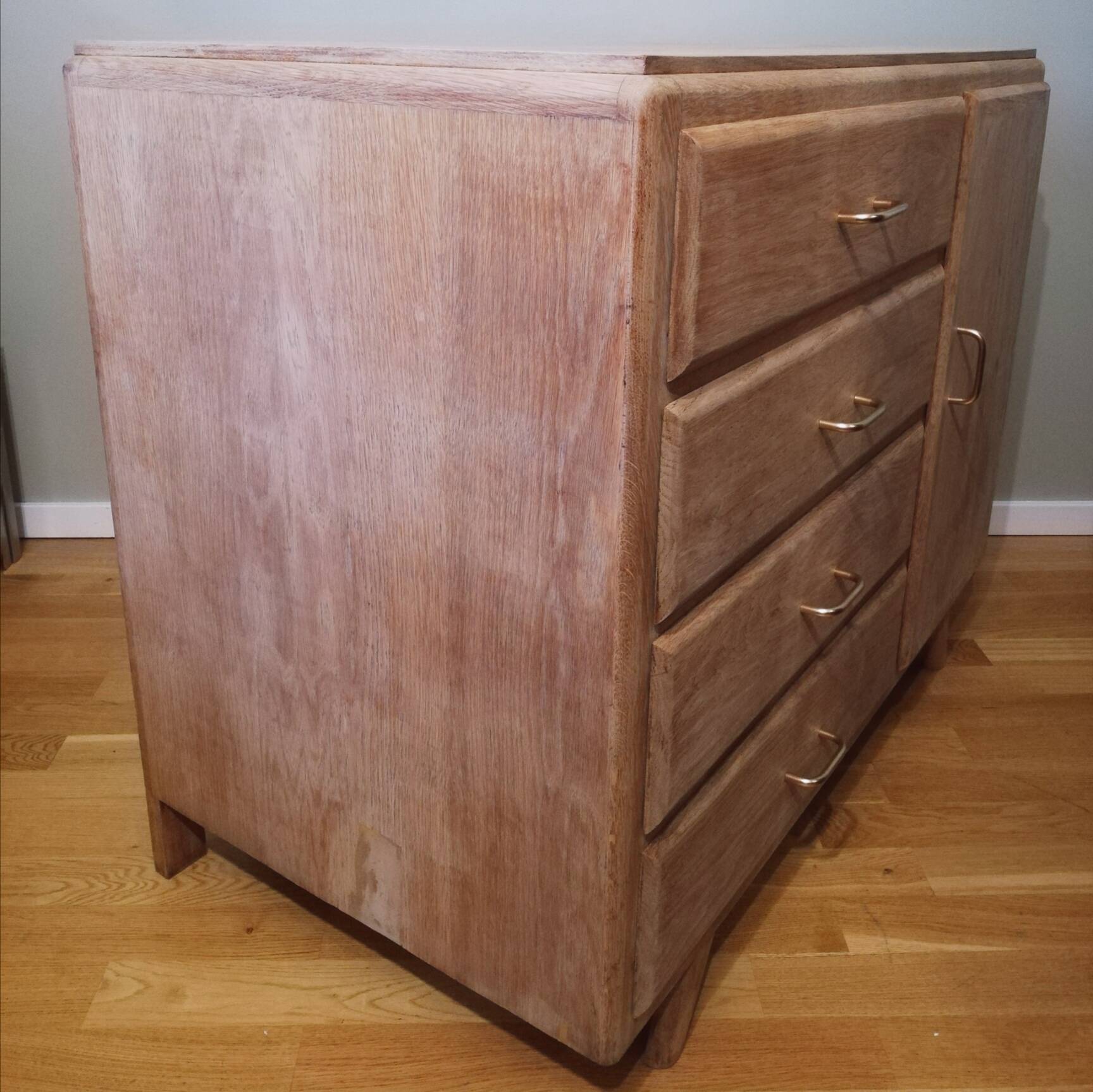 Art Deco wardrobe chest of drawers