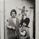 Artistic photo signed by Gheorge Rizeanu XXth 2 Romanian children