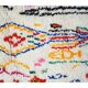 Colorful Berber carpet 266x150cm