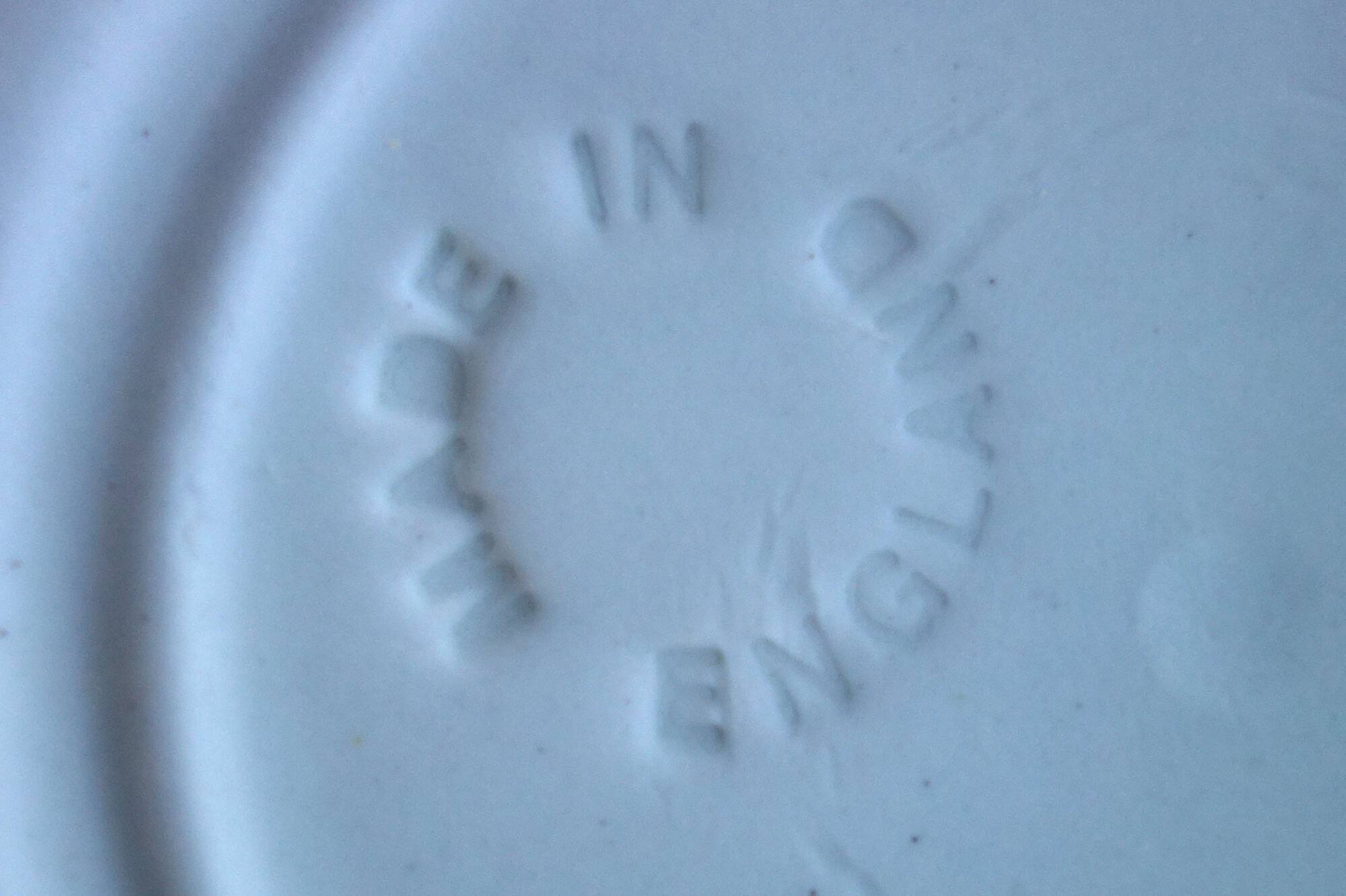 6 Willow blue English porcelain bowls