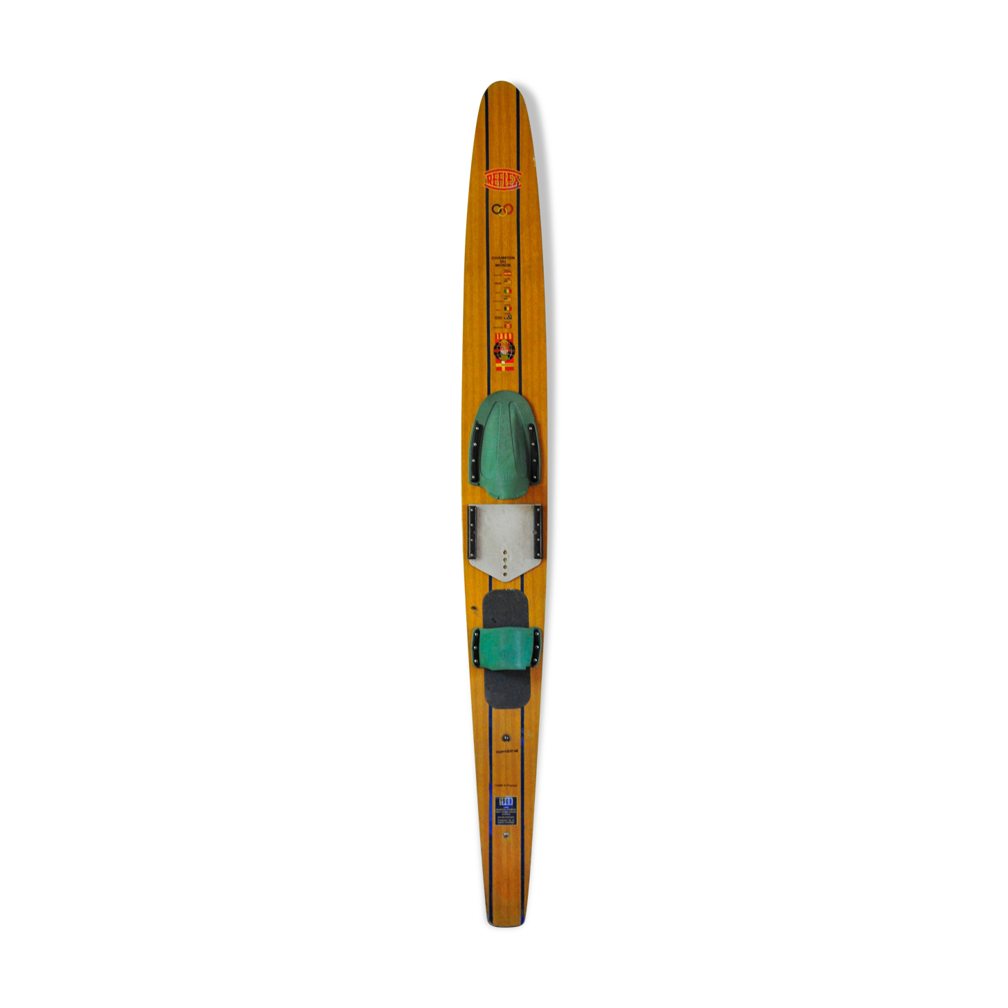 Vintage Reflex water skiing from the 60s_ Monoski