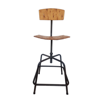 High workshop chair
