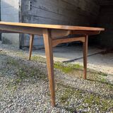 Dining table vintage compass legs