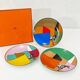 Hermès “La Serpentine” Porcelain Dinner Plate Set of 3