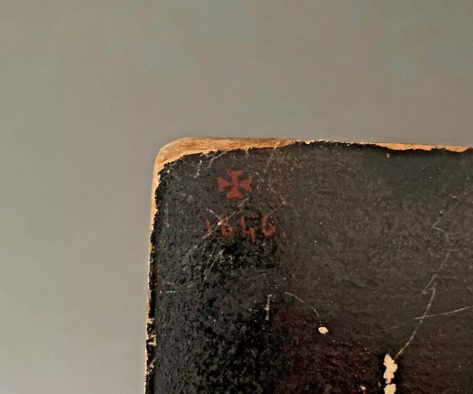 19th Miniature Portrait of Napoleon III