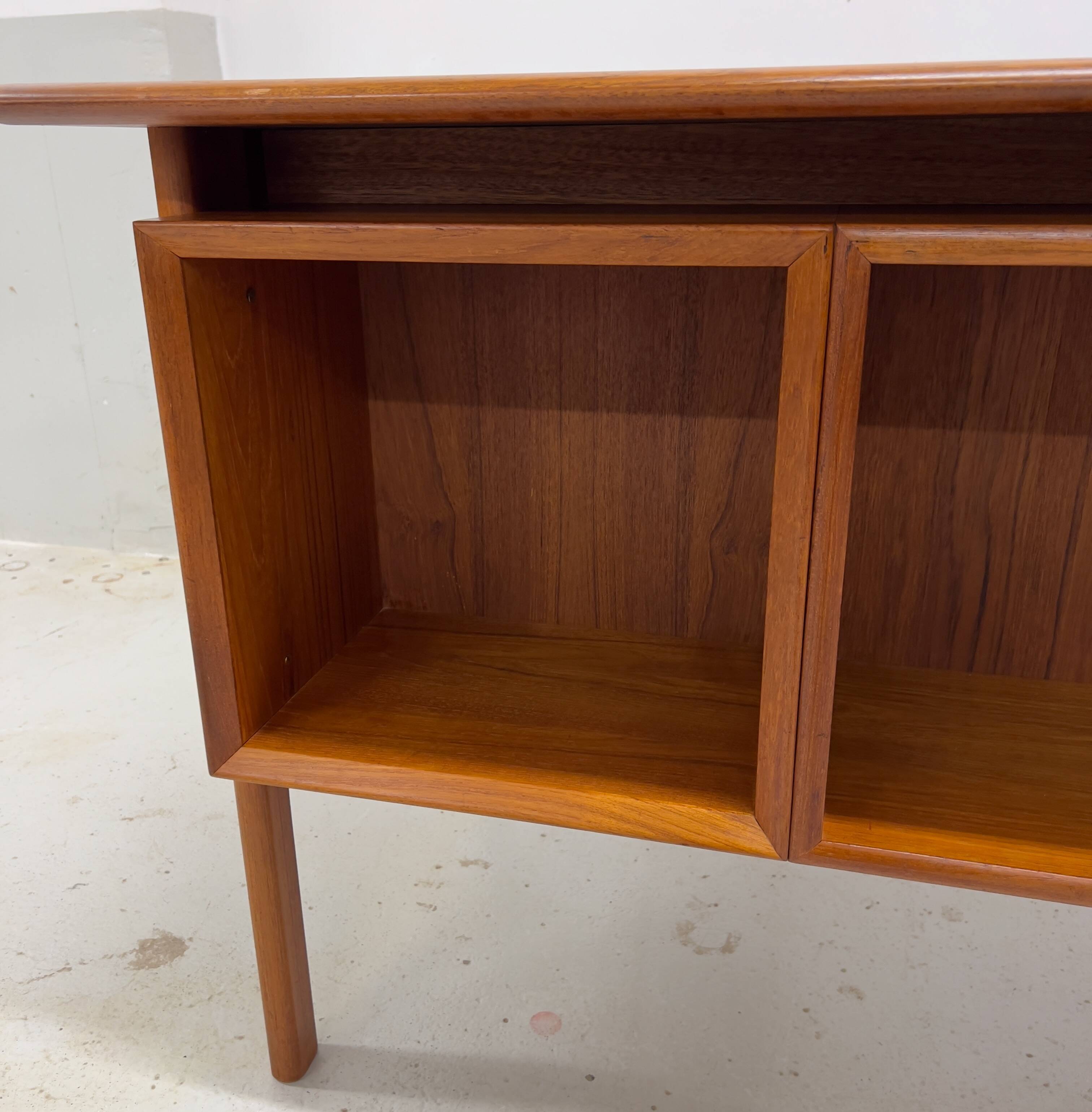 Teak Executive Desk By Arne Vodder For Brouer, 1960s.