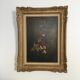 Ancient painting sheaf of flowers