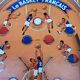 French Basket, Art Deco retro, made in France