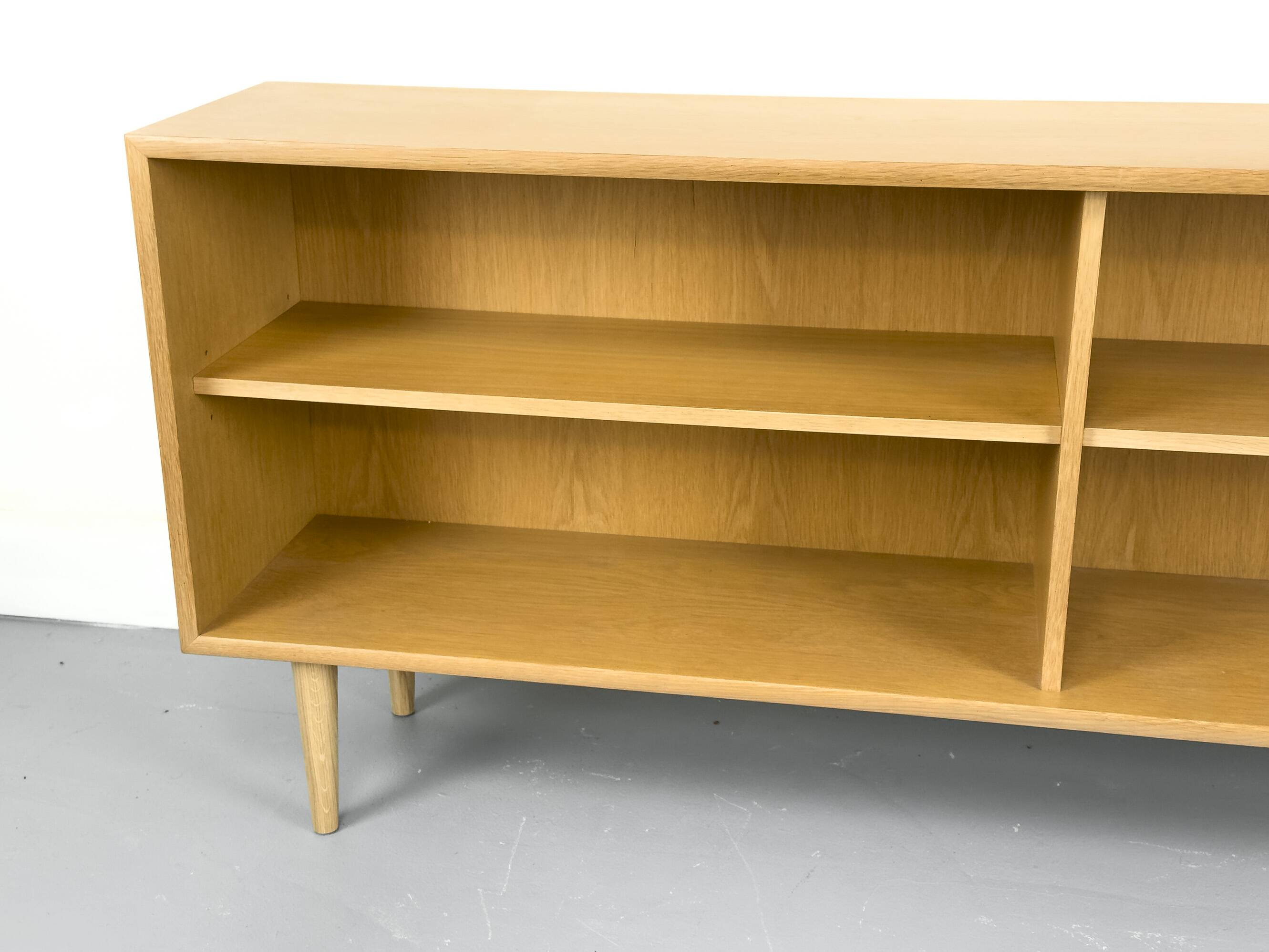Mid-Century Light Oak Sideboard from WK Möbel, 1970s