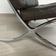 Barcelona armchair by Ludwig Mies van der Rohe for Knoll 1980