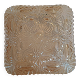 Verre pour plafonnier années 70