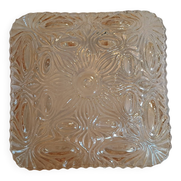 Verre pour plafonnier années 70