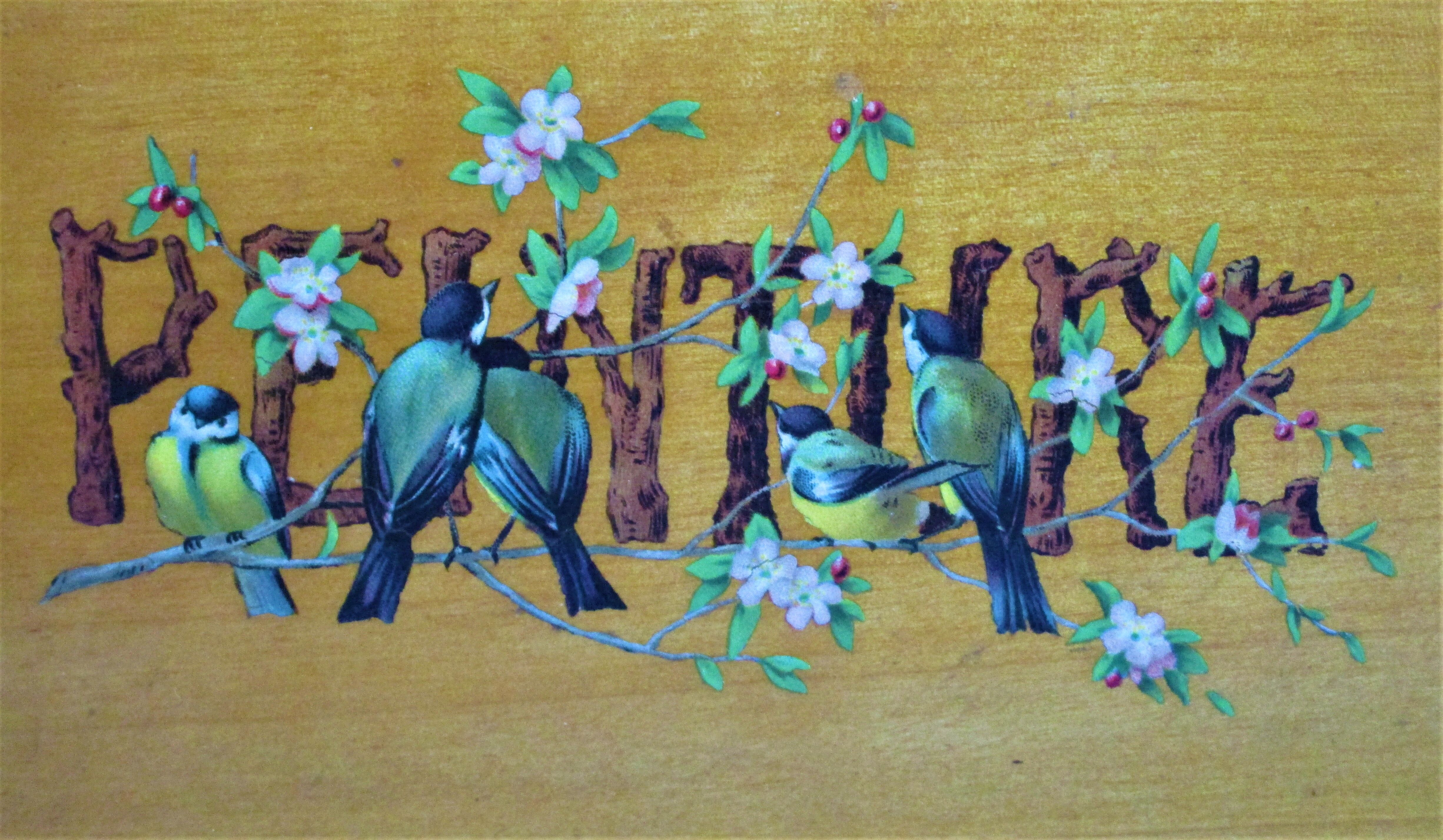 Early 20th-century bourgeois watercolor box