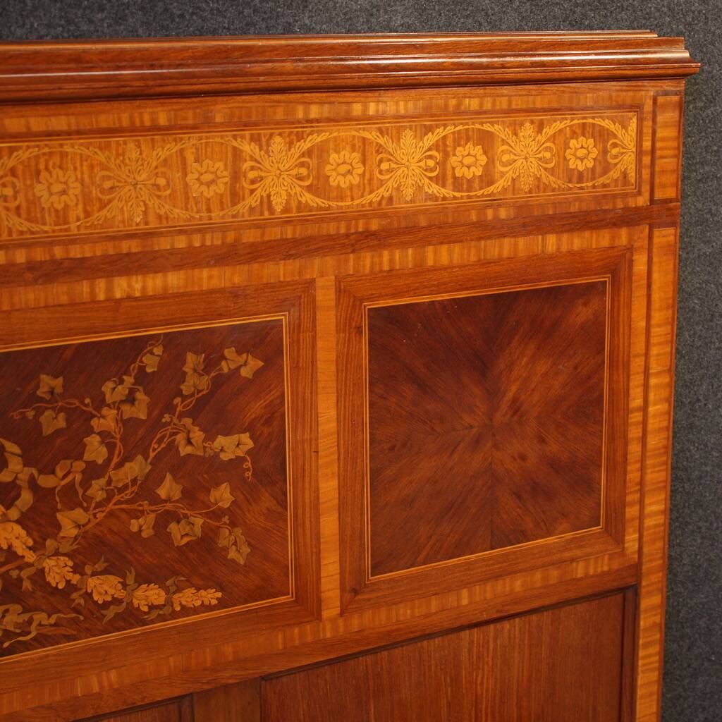Lit double de style Louis XVI, Italie 20e siècle