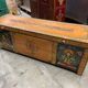 large hand-painted Indonesian chest