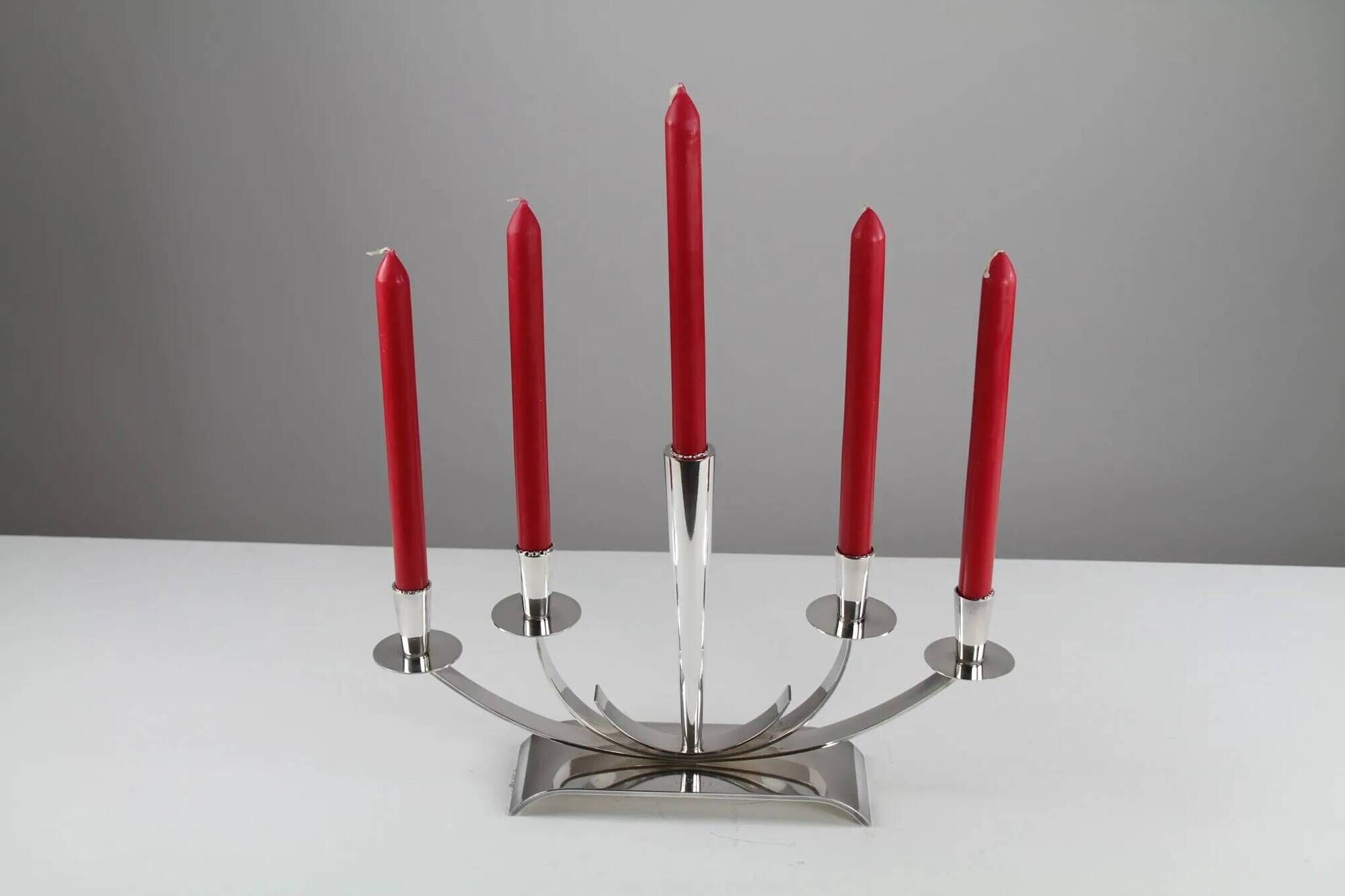 Candelabra model 3240-88 by Walter Andersson for Ystad-Metall, Sweden, 1950s