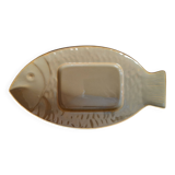 Plat forme poisson vert céladon