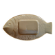 Celadon green fish dish
