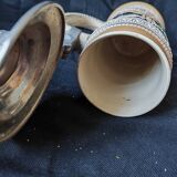 Beer mug 1 liter lowenbrau munich ceramic / numbered