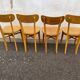 Set de 4 chaises bistrot vintage