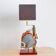 Giulia Mangani for Oggetti Porcelain Sculpture of Fish table Lamp