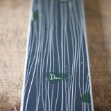 vintage knife holder X 12, Daum Cristal France knife rest, vintage signed cutlery holder