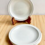4 plates Bistrot Sarreguemines 1970