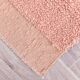 %100 Rose Pink Wool Vintage Runner Rug 67x215Cm