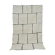 Tapis berbère blanc 255 x 152 cm