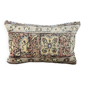Turkish Wool Rug Pillow Cover