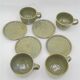 Set of 4 sandstone cups