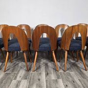 Chaises de salle à manger par Antonin Suman, années 1960, lot de 10