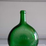 Paire de bouteilles en verre absinthe