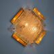 XXL frosted wall lamp by Kalmar, Murano glass, Austria, 1970