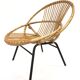 Fauteuil vintage en rotin par Dirk van Sliedregt Rohe Noordwolde 1960 aux Pays-Bas