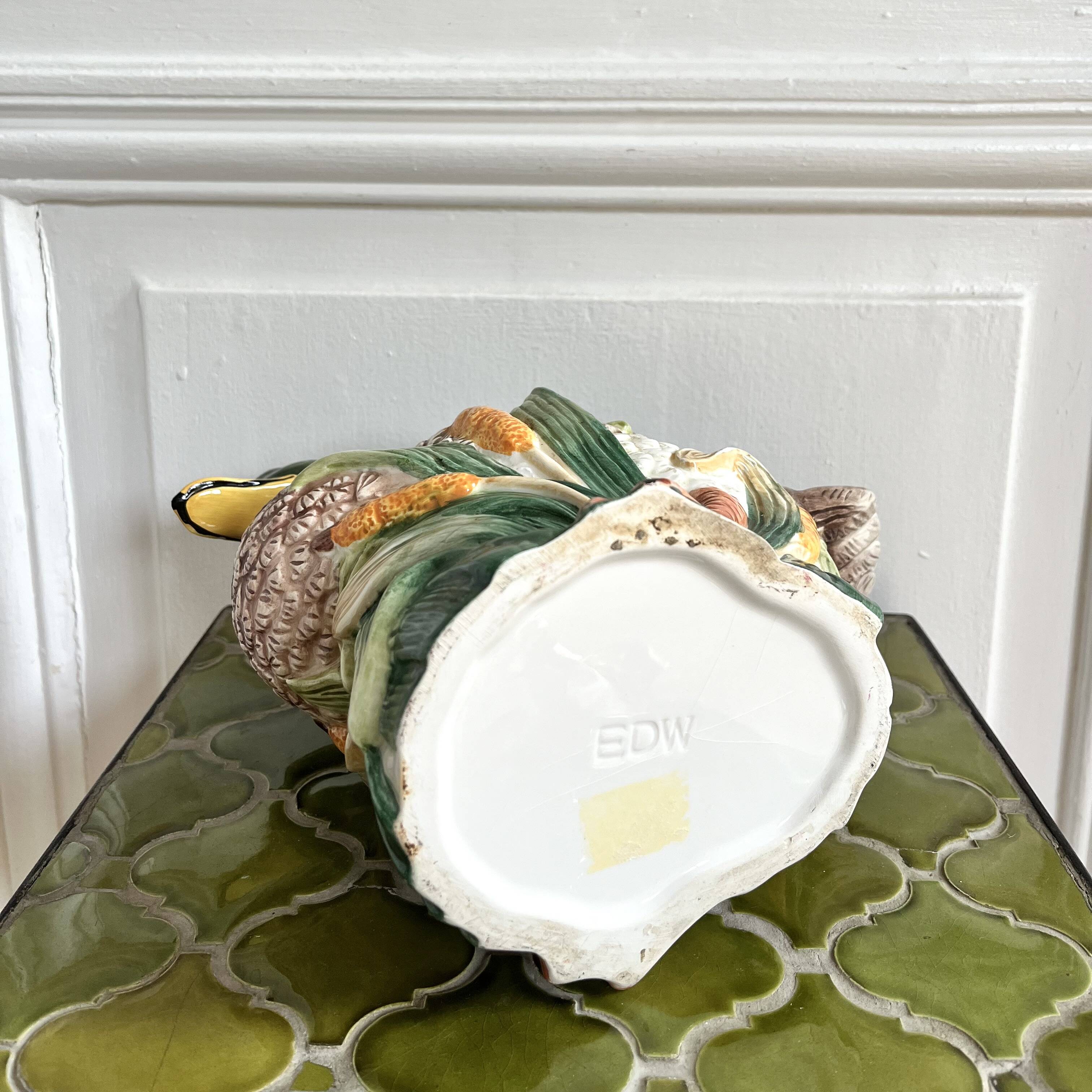 Duck slip pot or planter