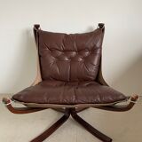 Vintage Falcon Chair by Sigurd Ressell for Vatne Møbler, Norway, 1970s design classic