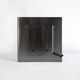 Sculptural lamp with four lights in steel by Roche Bobois, France, 1970s.