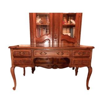 Louis XV Desk Versailles Top - Cherry.