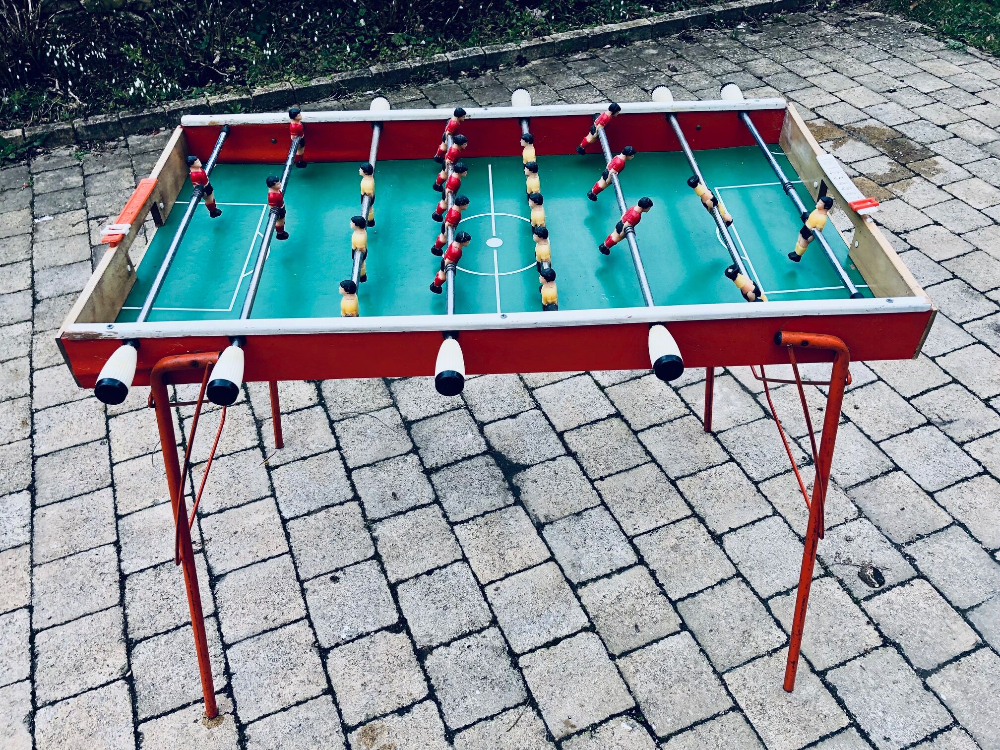 Vintage foosball