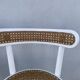 High stools in cane and curved wood 1970-1980