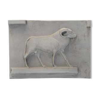 Plaster reproduction of an Egyptian ram deity