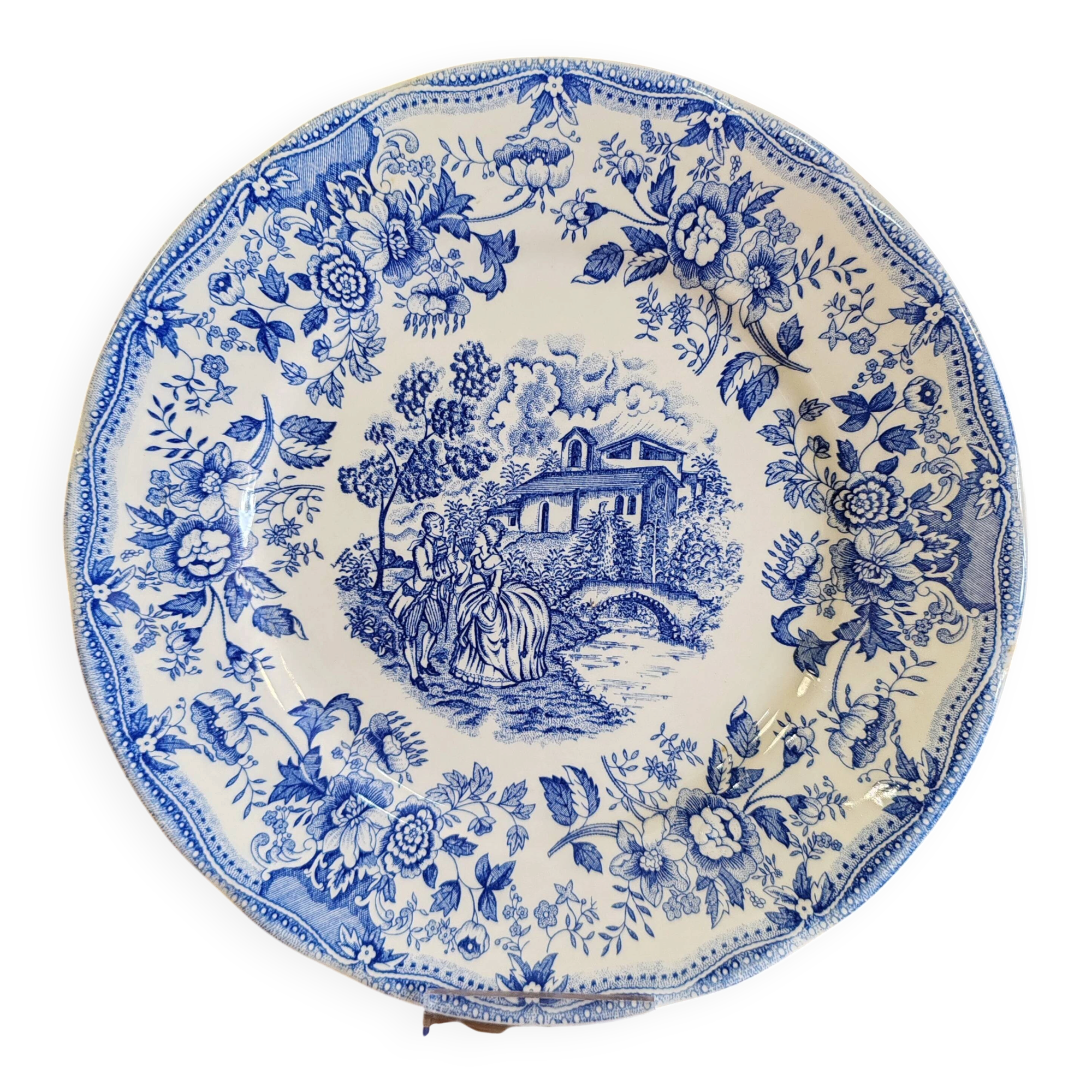 "Ironstone" plate (sold individually)